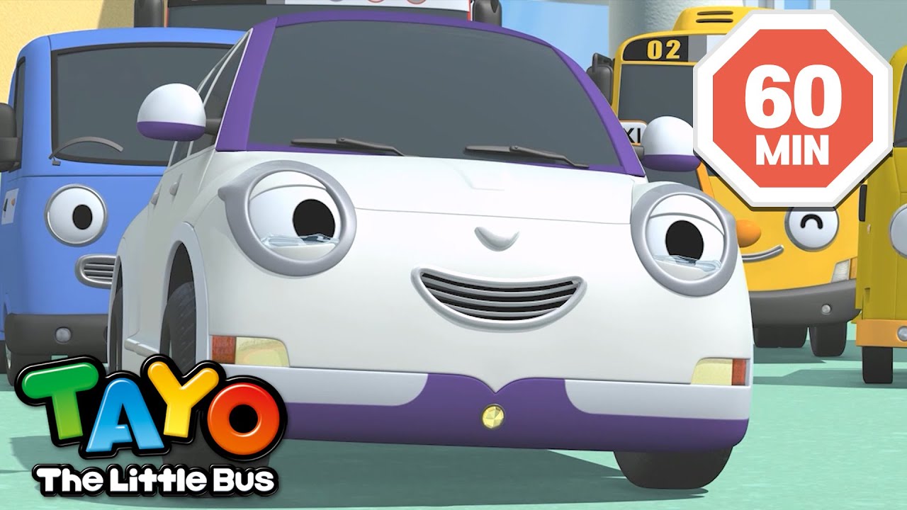 [60分] タヨ 人気エピソード🚌 l せんせい、ありがとう！ l ちびっこバス タヨ
