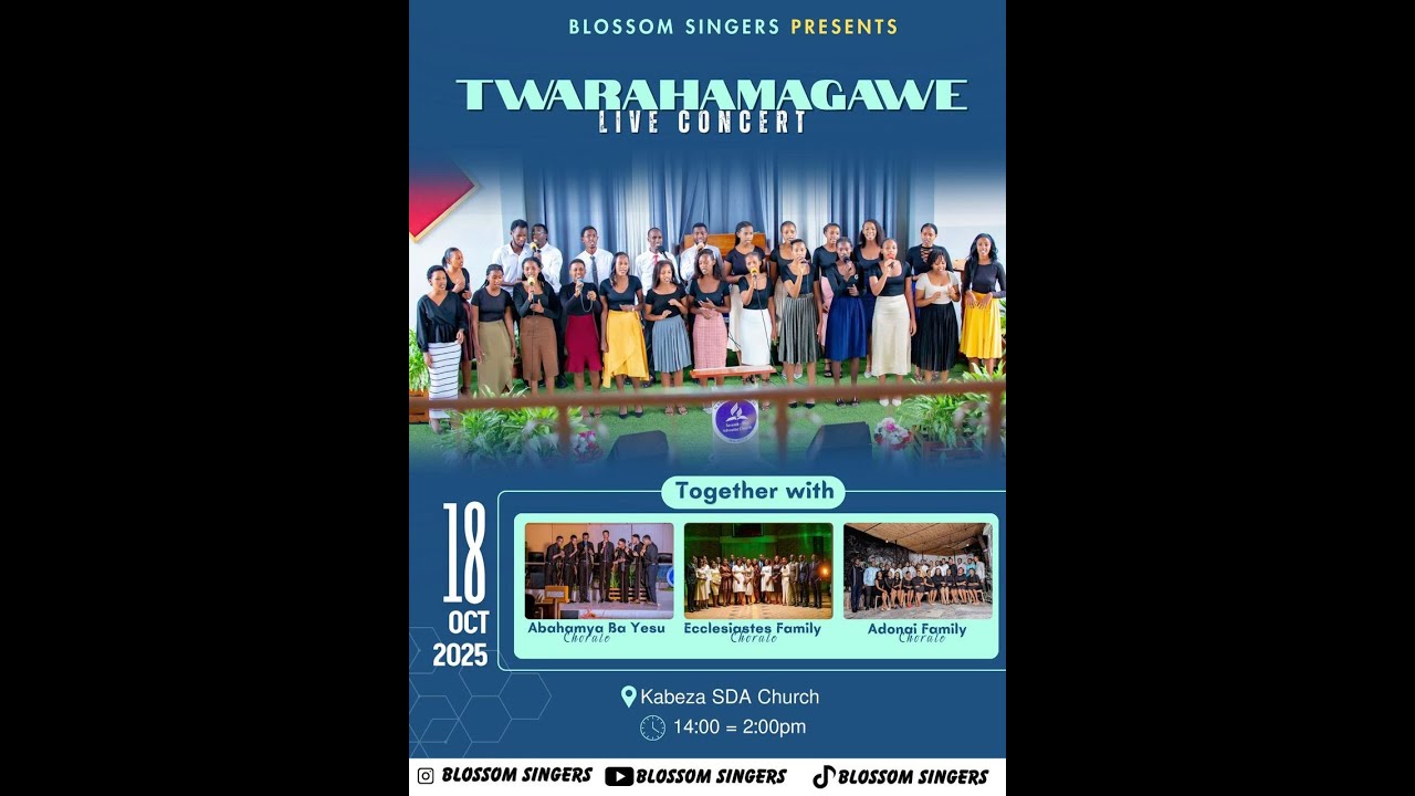 Gushimira IMANA yaduhamagariye umurimo no gutangazwa k'umugaragaro nka chorale nshya ya KABEZA SDA