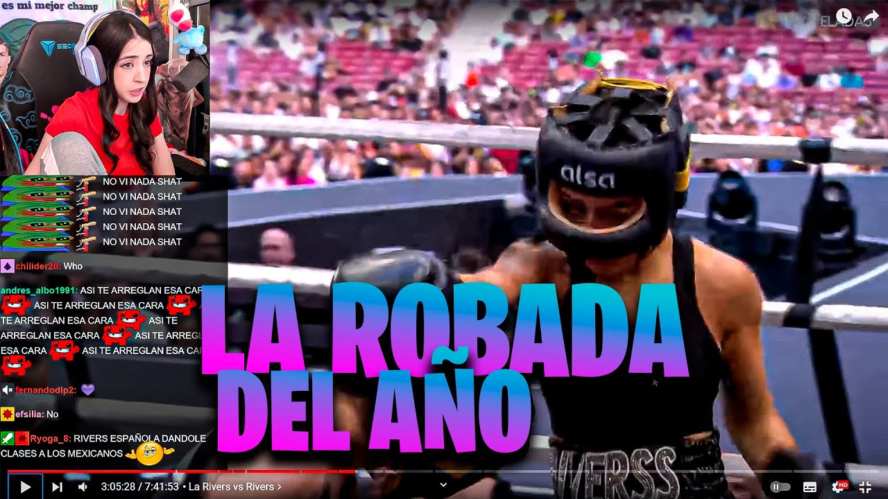 NISSAXTER REACCIONA A LA VELADA DEL AÑO 3 : RIVERS vs  LA RIVERS 🥊