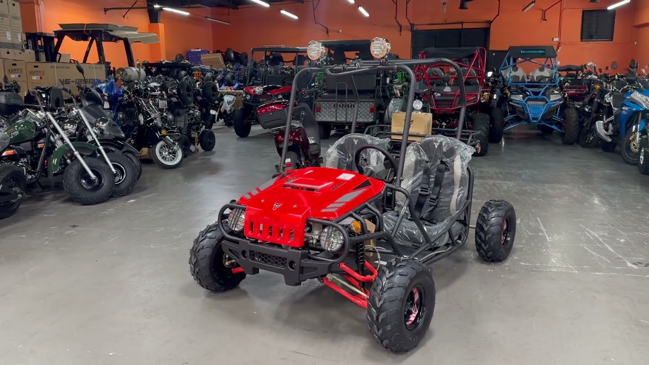 2023 TAOMOTOR JEEP AUTO 125CC GOKART REVIEW | YOUTH SIZE AUTOMATIC