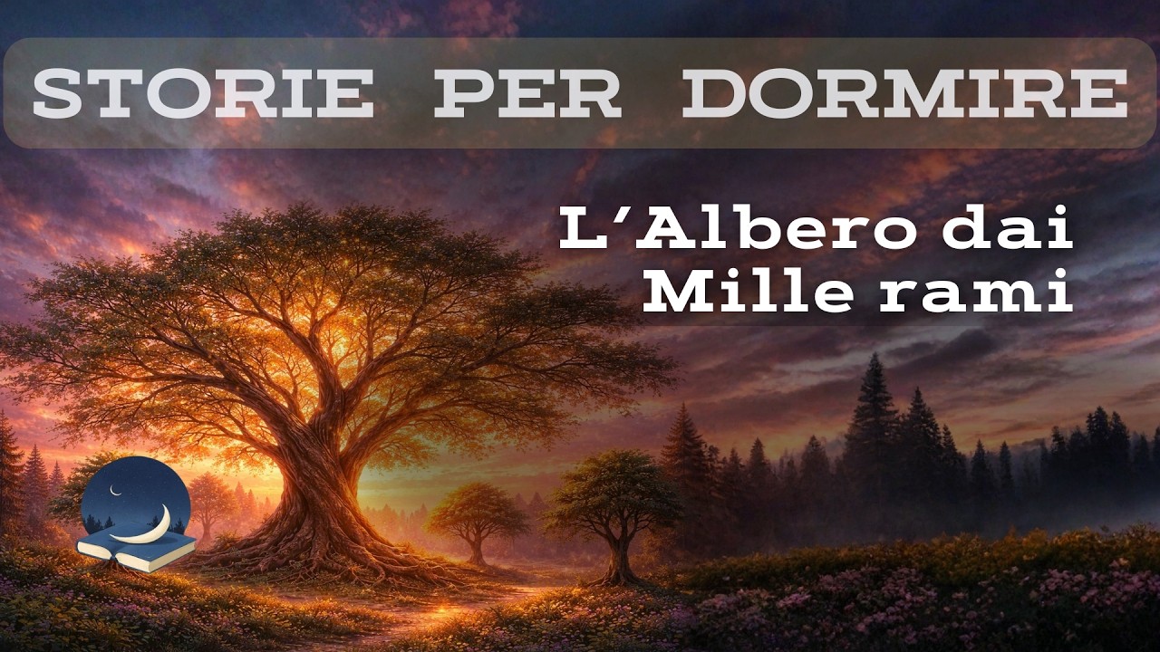 L’ALBERO DAI MILLE RAMI  – Storia per Dormire tra Luce e Crescita 🌙✨