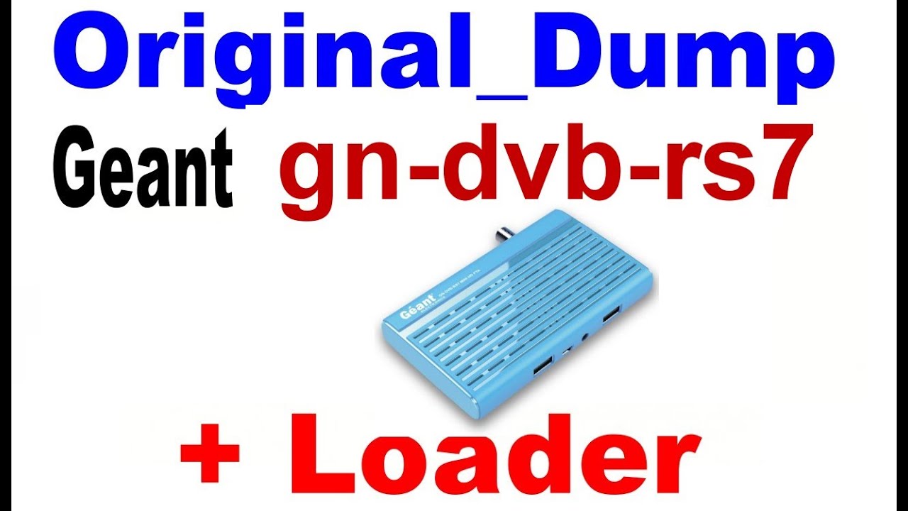 Original Dump Geant  RS7 MINI HD