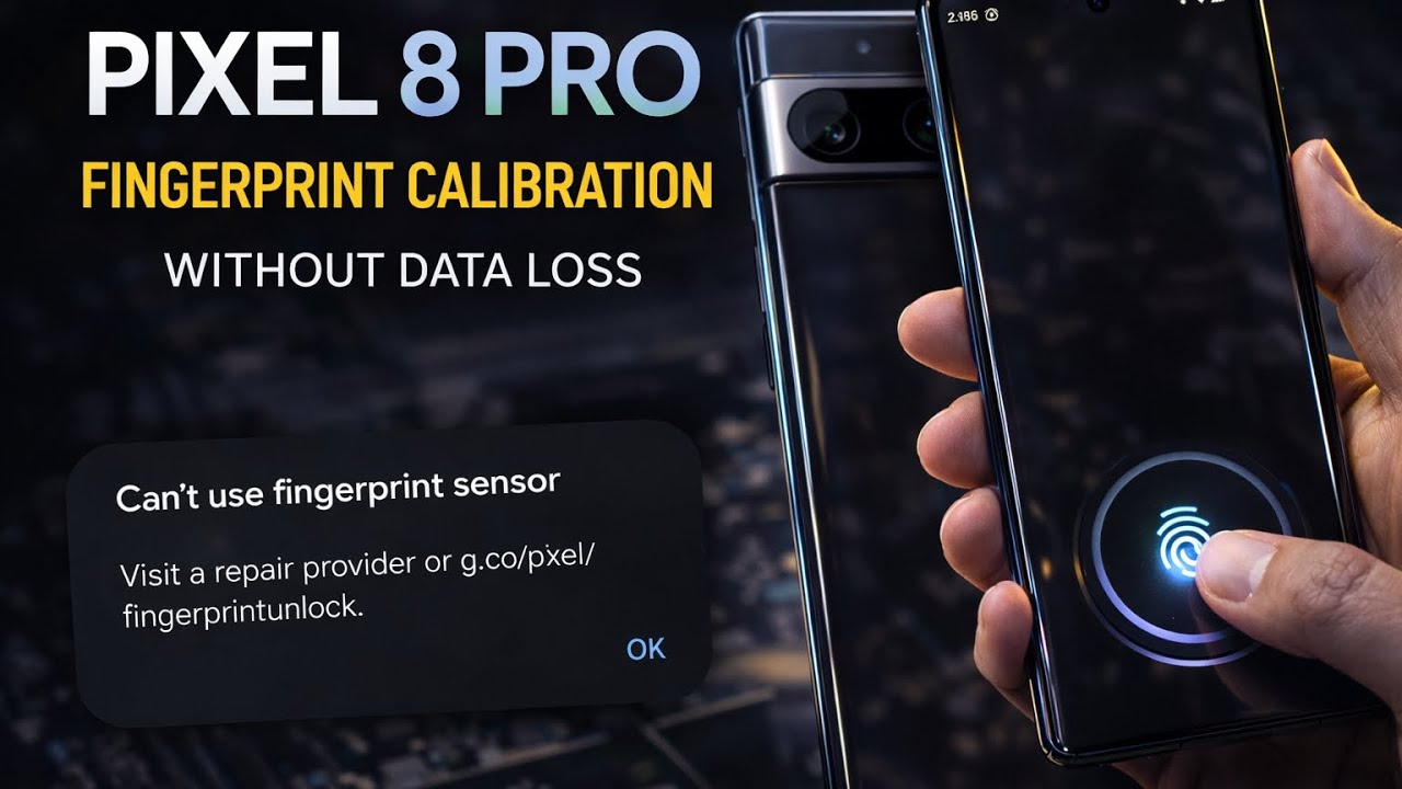 Pixel Fingerprint Error FIX | No Factory Reset | Pixel 6–8 Pro Do it at Home 😀Thank me later 
