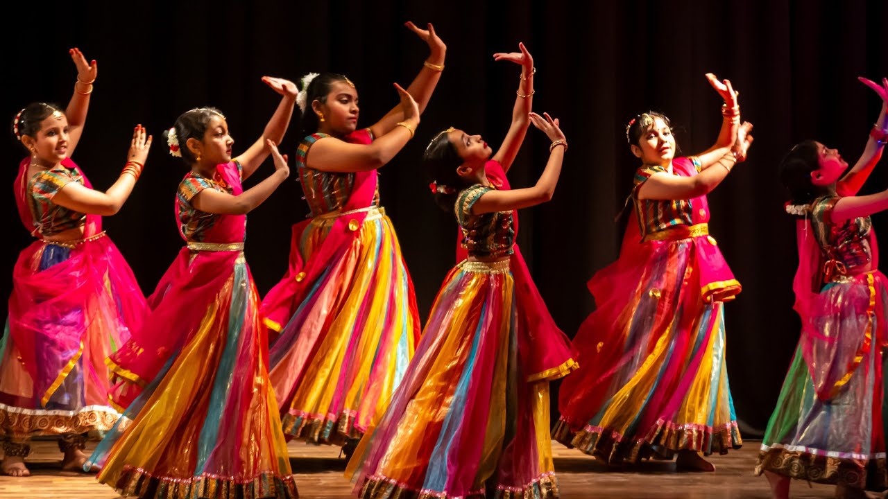 Namami Namami Song|Traditional Dance|Kids Kathak Dance|Aabhas-2024|Kalangan Institute|