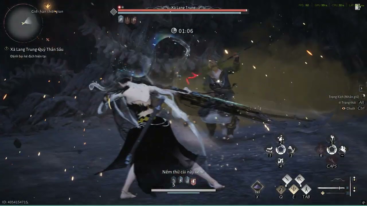 No Damage Boss - Xà Lang Trung (Snake Doctor) - Where Winds Meet