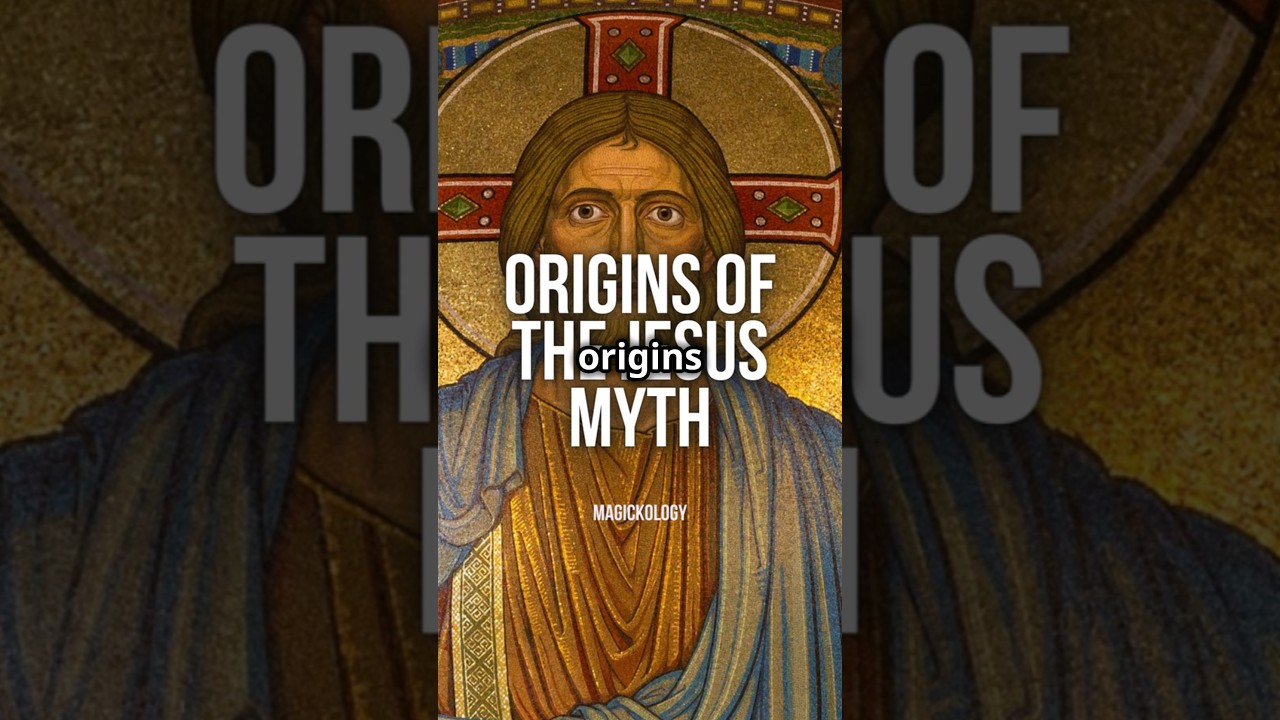 Origins of the Jesus myth #Bible #mythology #spiritual #magick #jesus