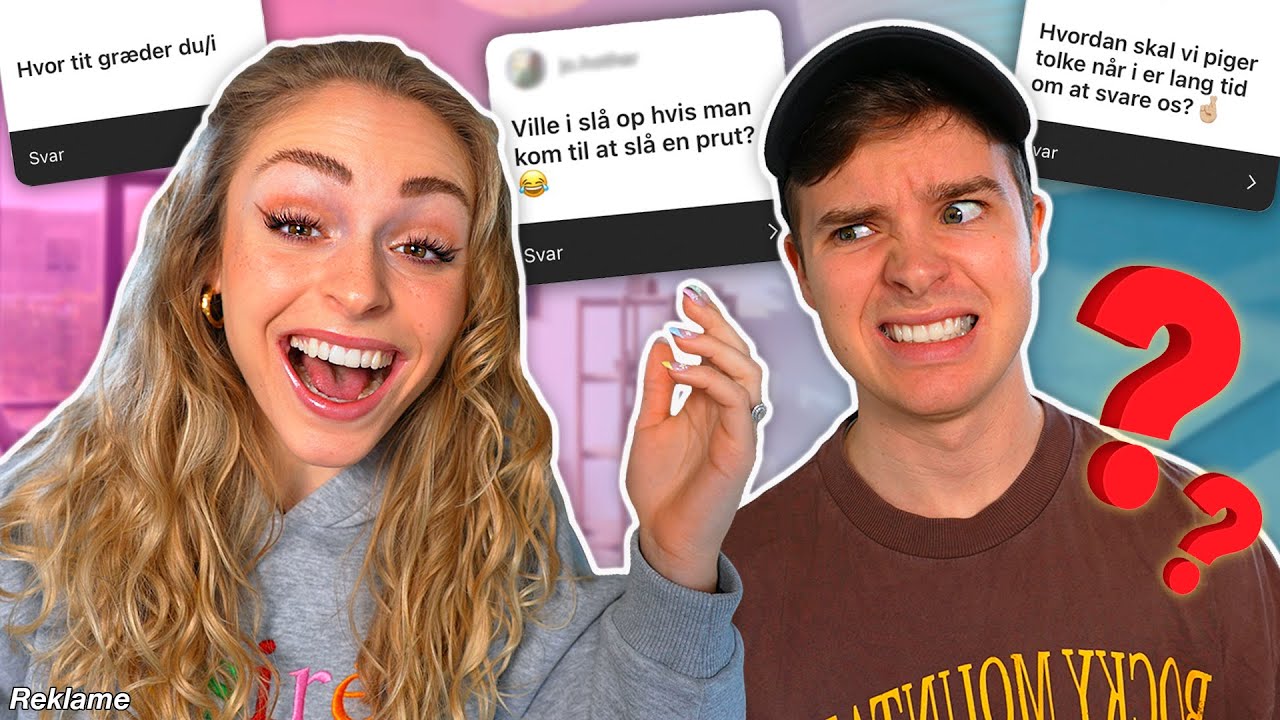 STILLER MIKA SPØRGSMÅL PIGER IKKE TØR STILLE DRENGE *vlog*
