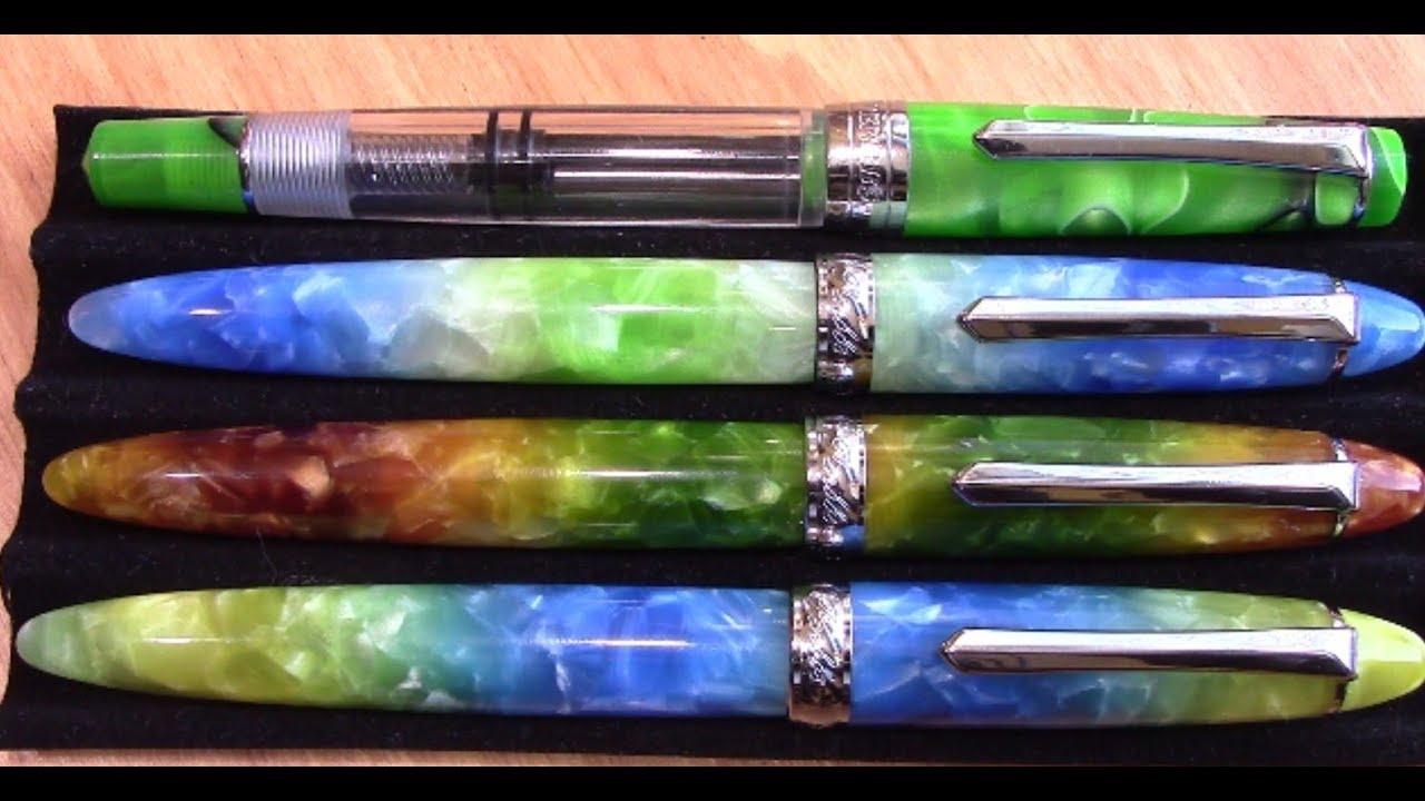 PENBBS 308 Colors - Amazing Color Hand Turned Acrylics