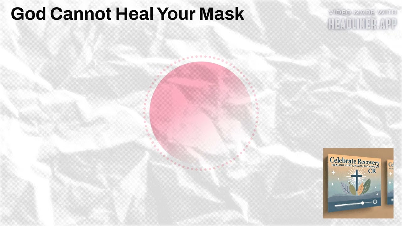 God Cannot Heal Your Mask
