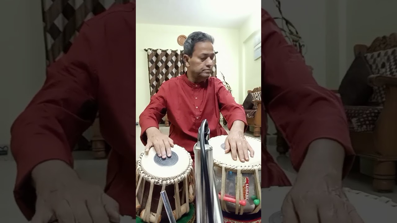 TINTAL BILAMBIT 95 BPM WITH SAROD RAG KIRWANI -PRADIP KUMAR GHOSAL 
