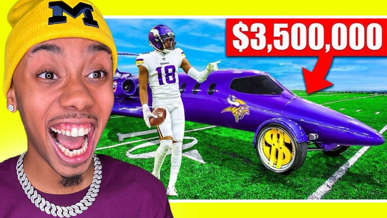 How NFL Players Spent Their FIRST Check!!!