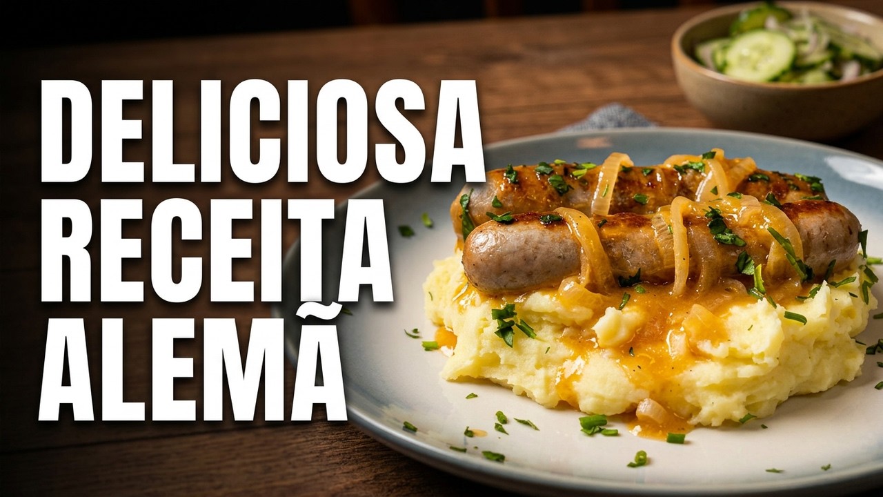 Linguiça ao Molho de Cebola | Receita Alemã que Conquista Toda Família