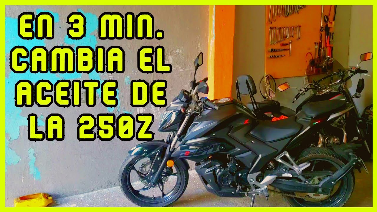 Cambia el  ACEITE ITALIKA 250z 2022 // Esta es la CANTIDAD EXACTA de esa moto