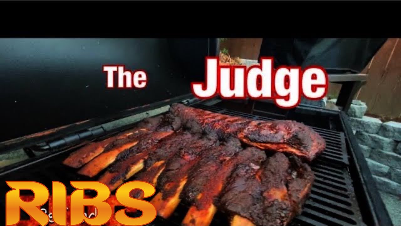 Oklahoma Joe’s Judge ~ Beef Back & St. Louis Spare Ribs smoked | LIVE FIRE cooking w/ Pecan splits