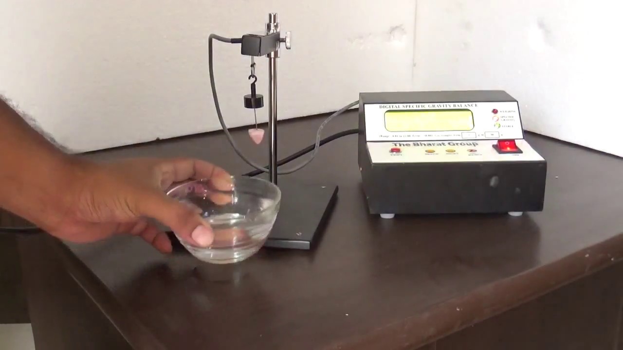 Direct Reading Specific Gravity Balance
