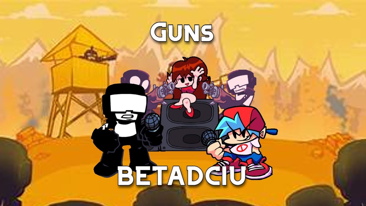 FNF Guns but Every Turn a Different Character is Used🎶 (FNF Guns BETADCIU)