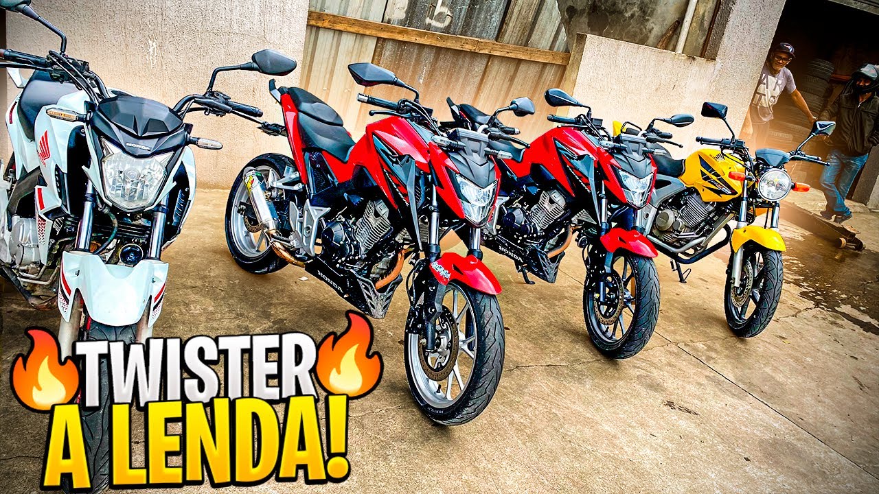 CB 300F, CB 250F, CBX 250 SÓ TWISTER CONTRA!