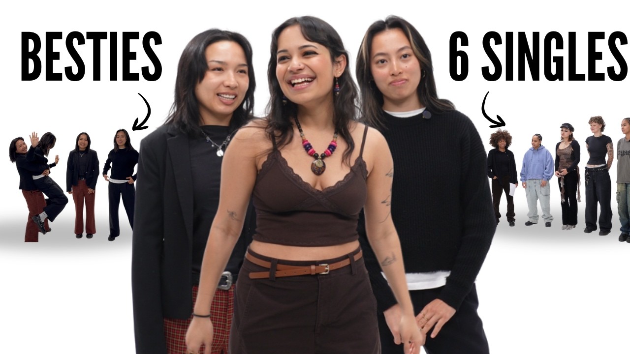 Lesbian Blind Dating: Her Best Friends Choose From 6 Girls