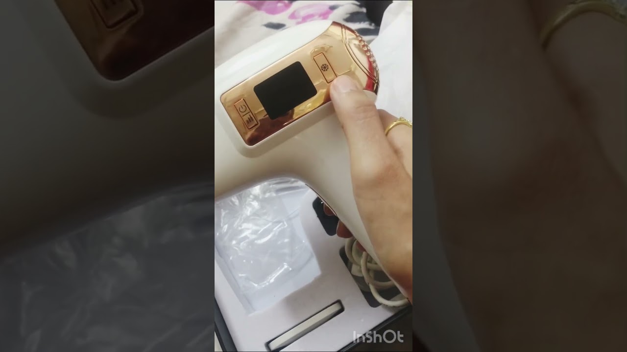 تجربتي مع ليزر  انزو المنزلي 😍🌸