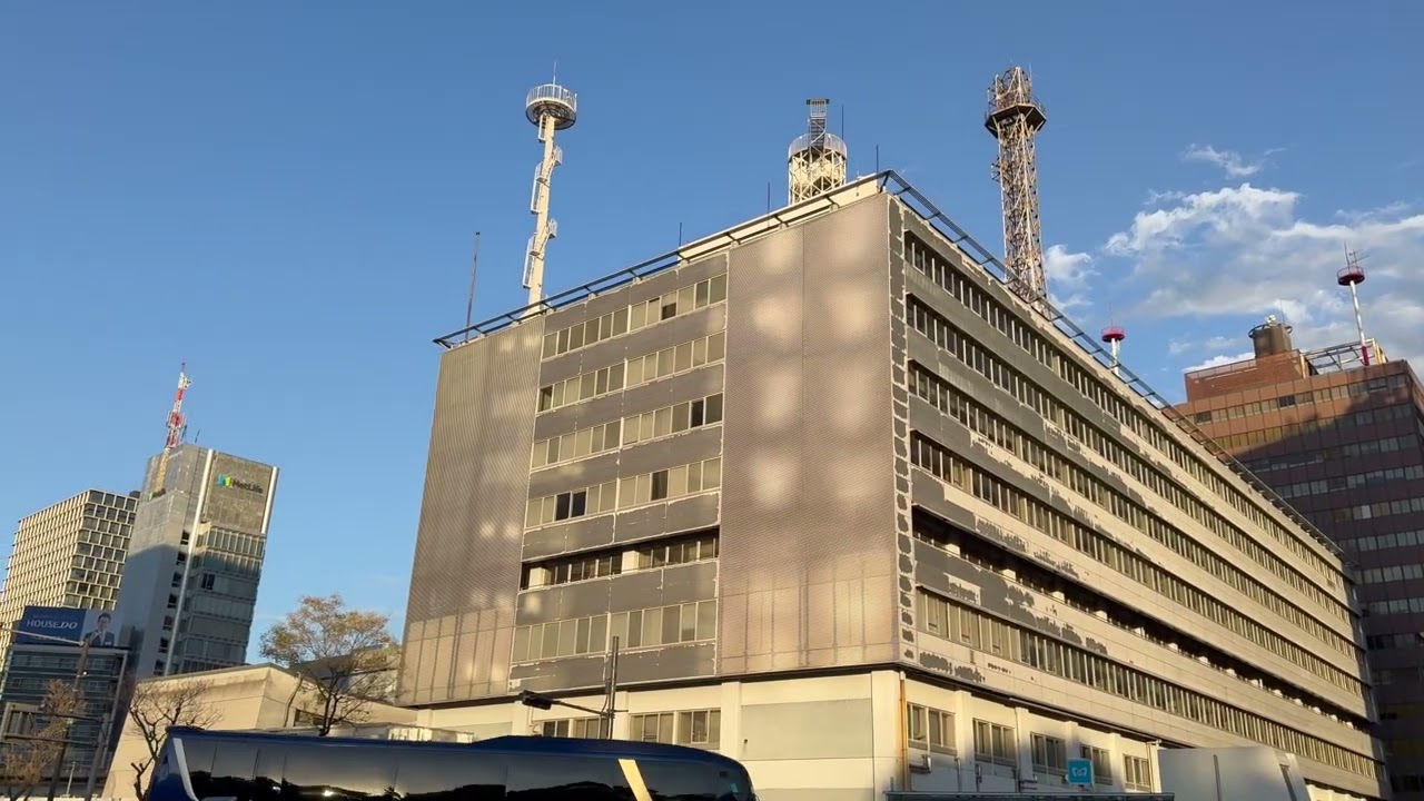 大手町で行われている、「旧気象庁庁舎(25)構内整備工事」の様子 2026年1月11日撮影