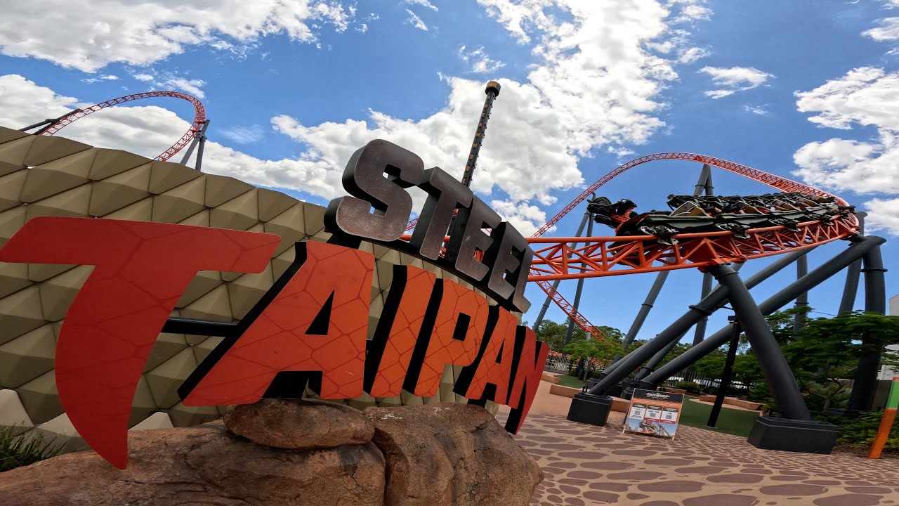 Steel Taipan - POV - Dreamworld - MACK Rides - Launch Coaster