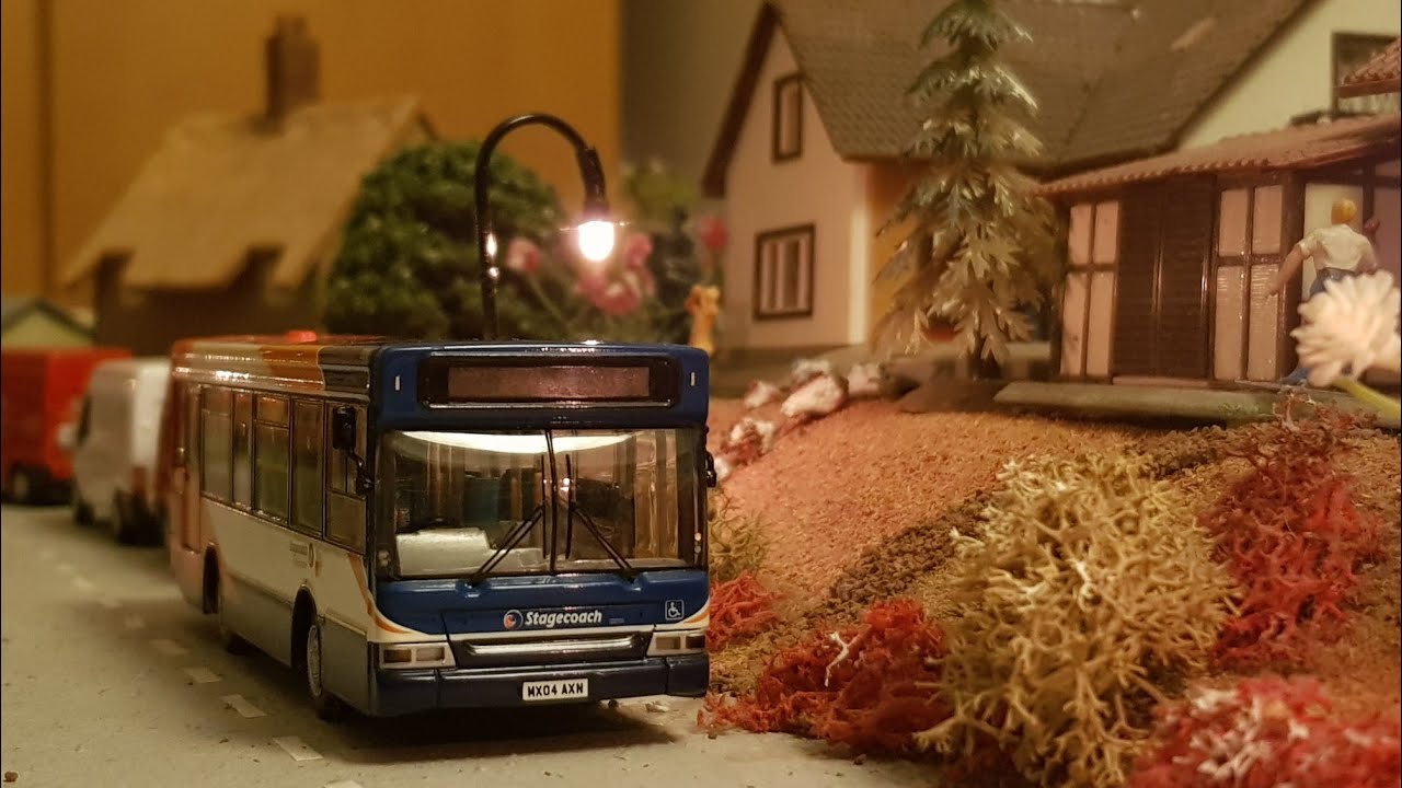 Miniature 1:76 Scale Model Village (4K)