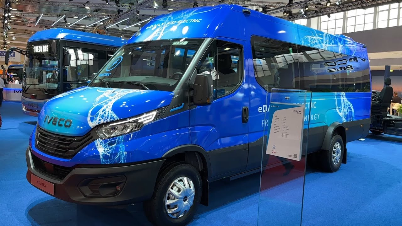 Electric Passenger Van ! 2024 Iveco eDaily