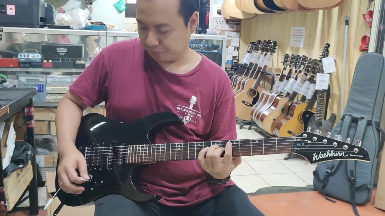 TEST SOUND WASHBURN WR 120 Sebelum Kirim Ke Ps Minggu