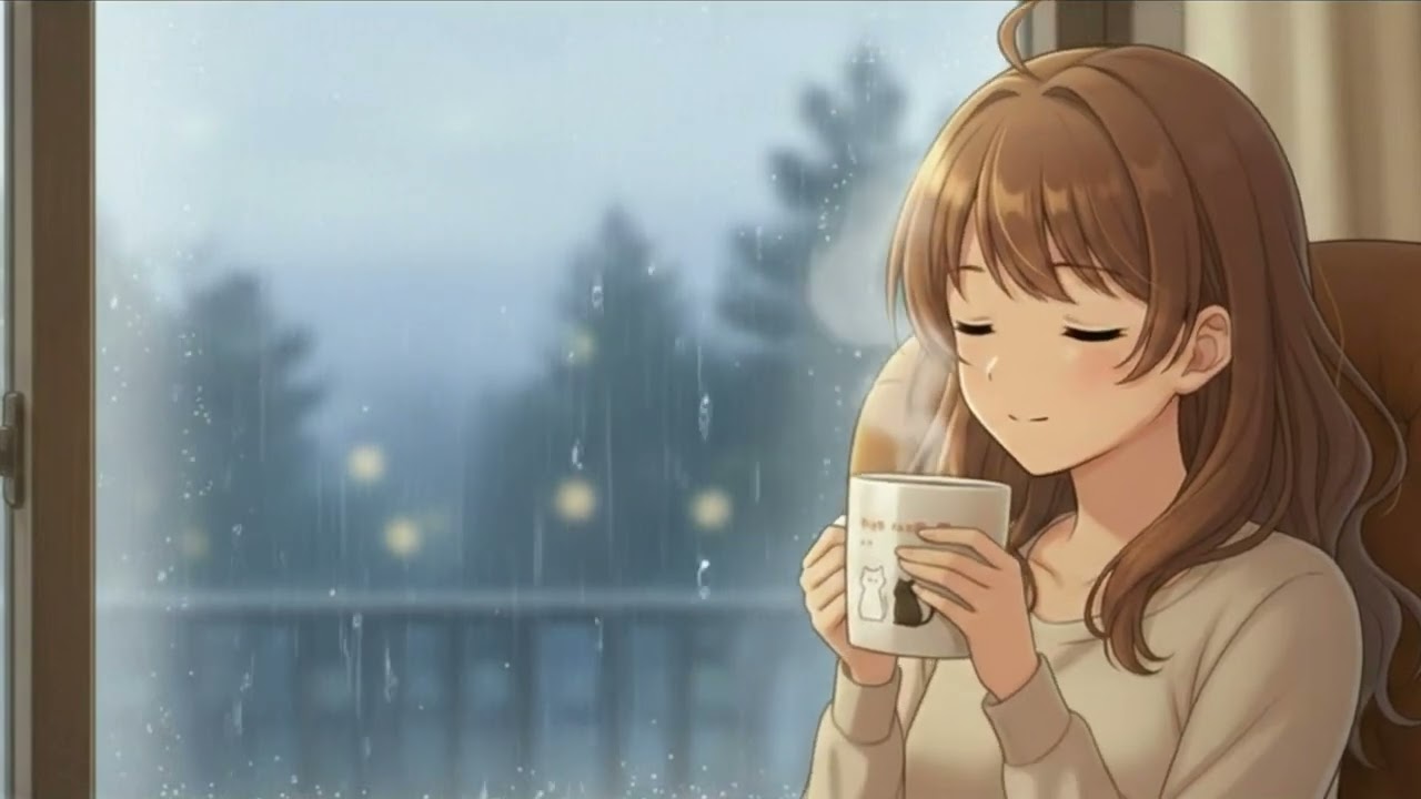 Quiet Lanterns 🌙 | Soft Rainy Night Japanese Lofi