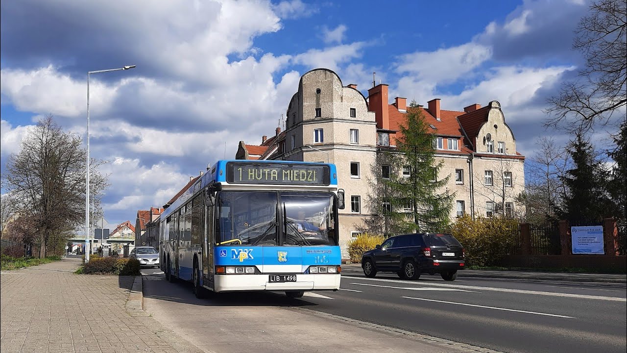 Neoplan N4020td #105 [*] @MPK Legnica [🚌1 ➡️Huta Miedzi]