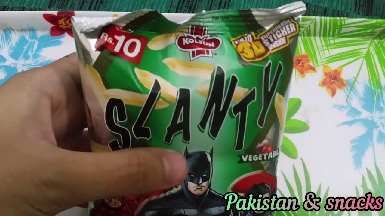 Slanty Vegetables 3D Super Heros Stickers