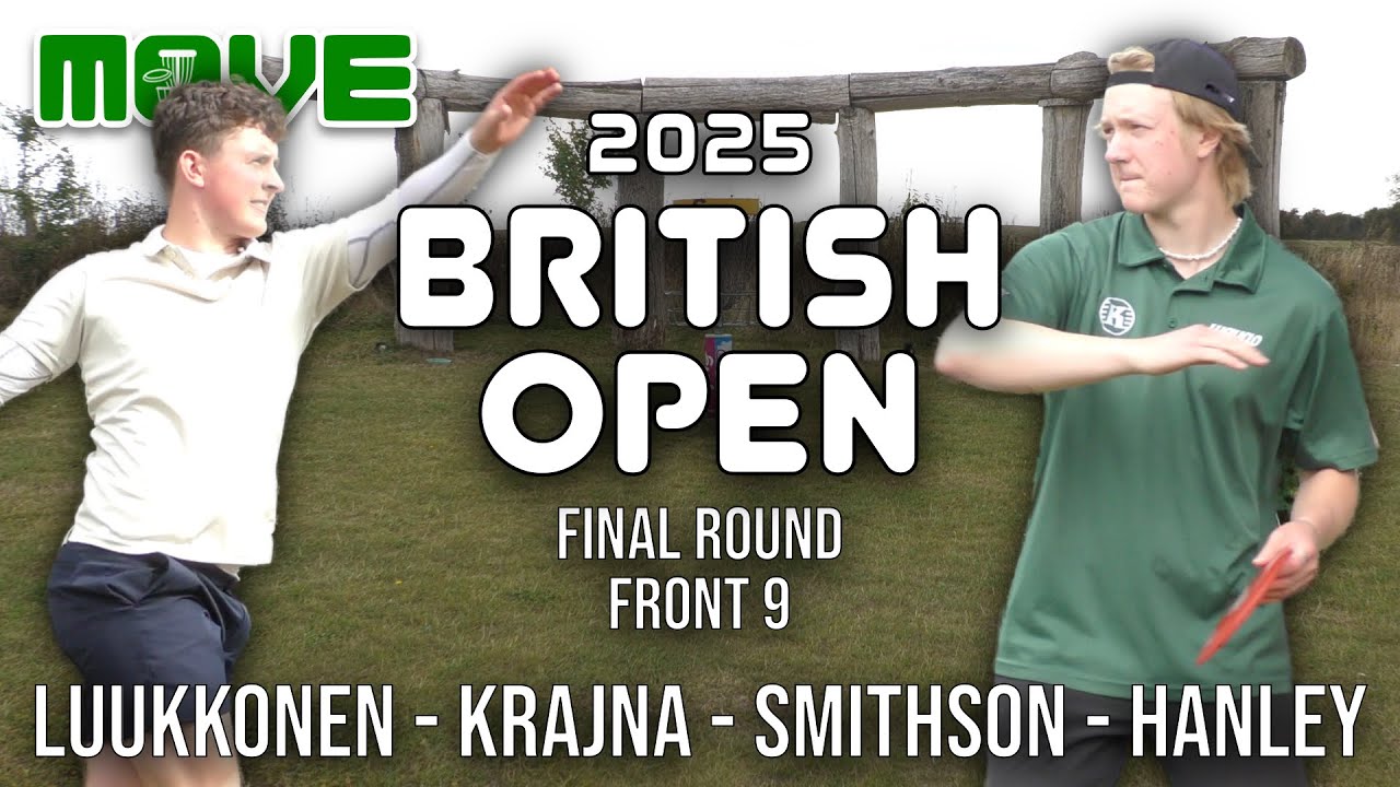 The 2025 British Open  |  FINAL F9  |  From Quarry Park Disc Golf Course