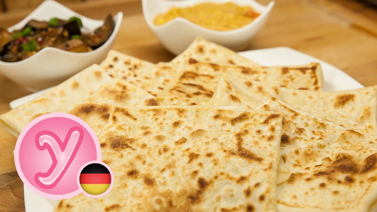Knuspriges ROTI CANAI – ein leckeres flaches Pfannenbrot aus Malaysia