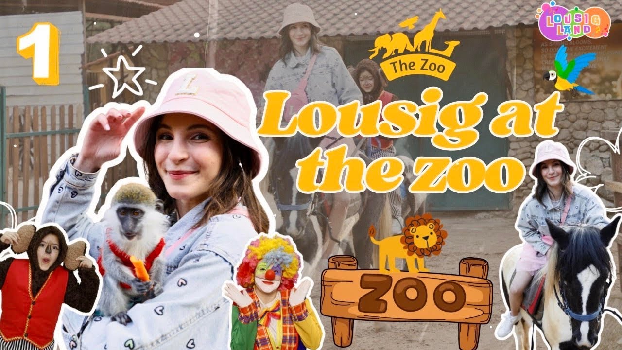 A Day at the zoo with Lousig || Լուսիկին հետ Կենադանաբանական Պարտէզ (lousig land)
