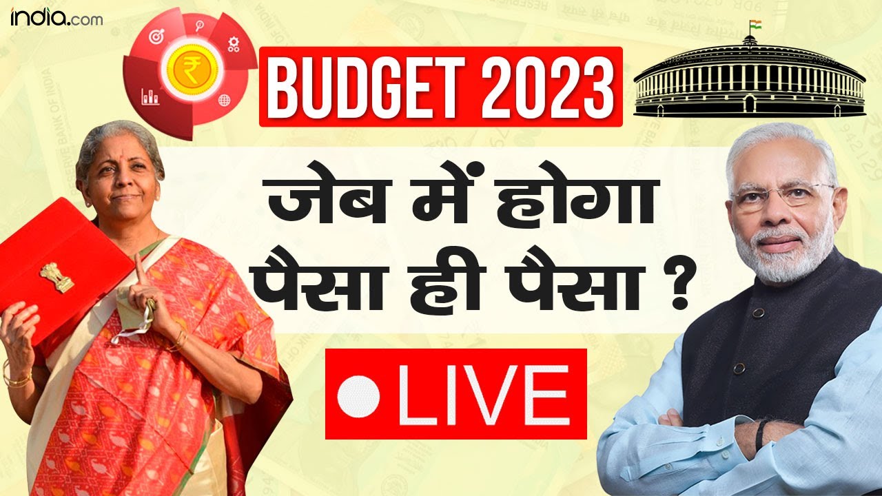 Budget 2023 LIVE: Income Tax Slab, Tax Cuts, Rail Budget, Deduction On Loans | Union Budget 2023