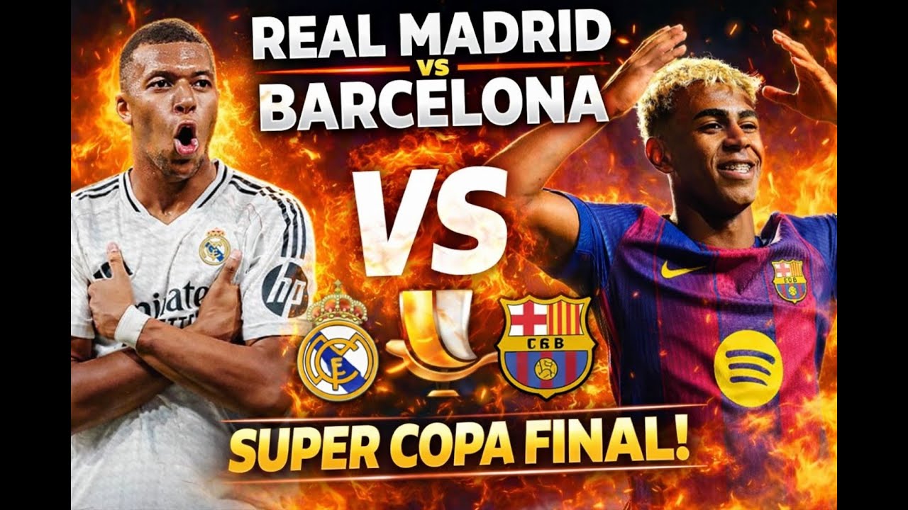 Эль Класико | Барселона против Реала Мадрид | Предварительный обзор финала Суперкубка Испании 202...