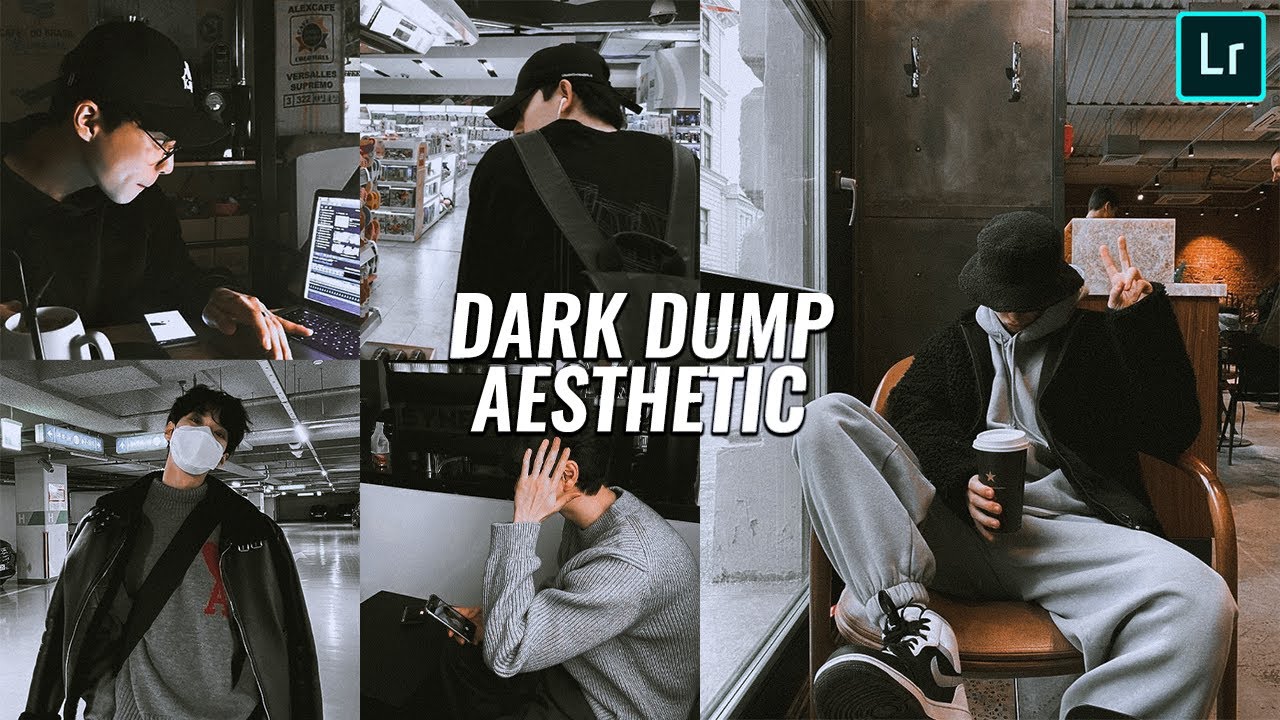Dark Dump Aesthetic Preset DNG | Tutorial Lightroom Mobile | Free Lightroom Mobile Presets