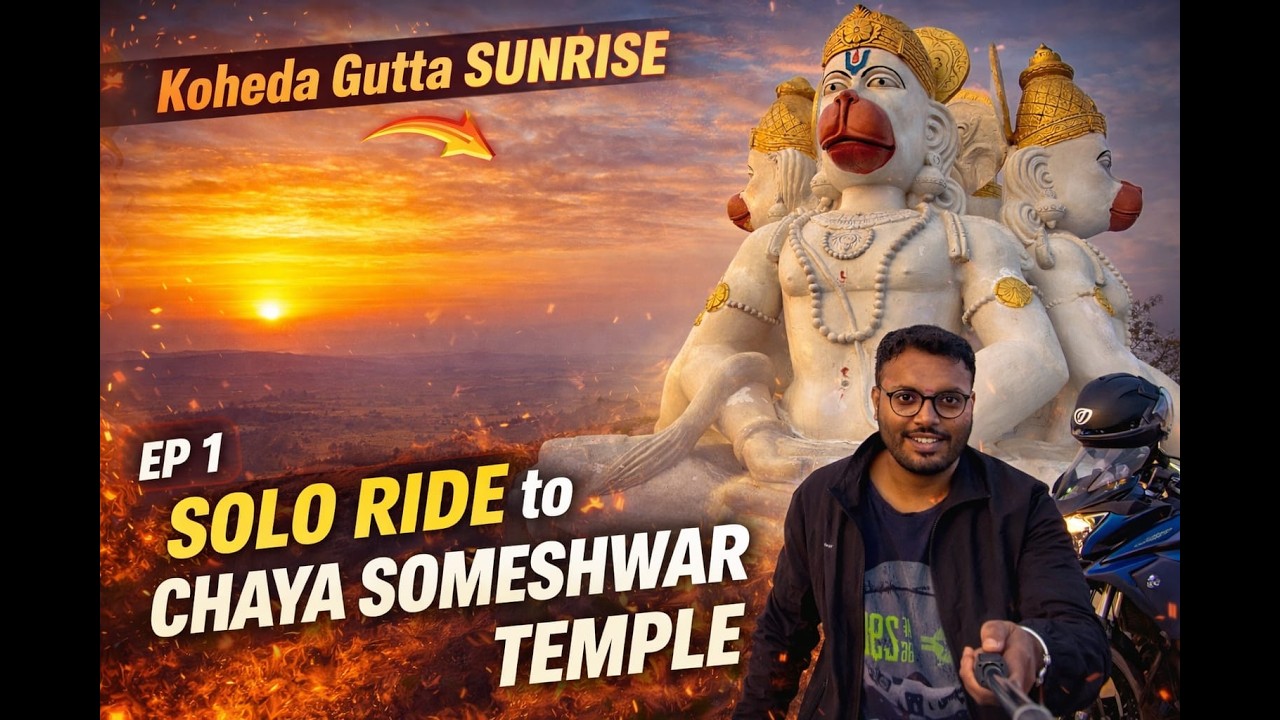 The Perfect One-Day Itinerary from Hyderabad: Sunrise, Mystery & History!