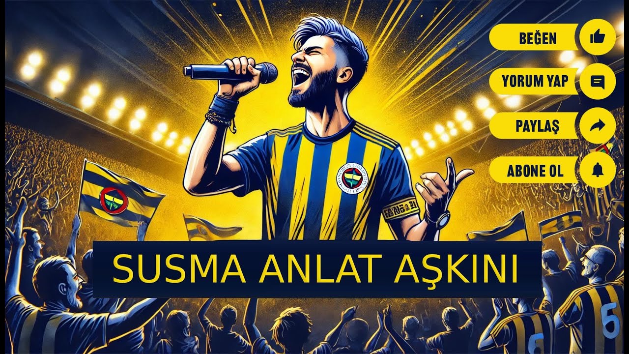 Susma Anlat Aşkını Şarkısı | Engel Dayanır mı Fenerbahçe'ye Marşı 💛💙
