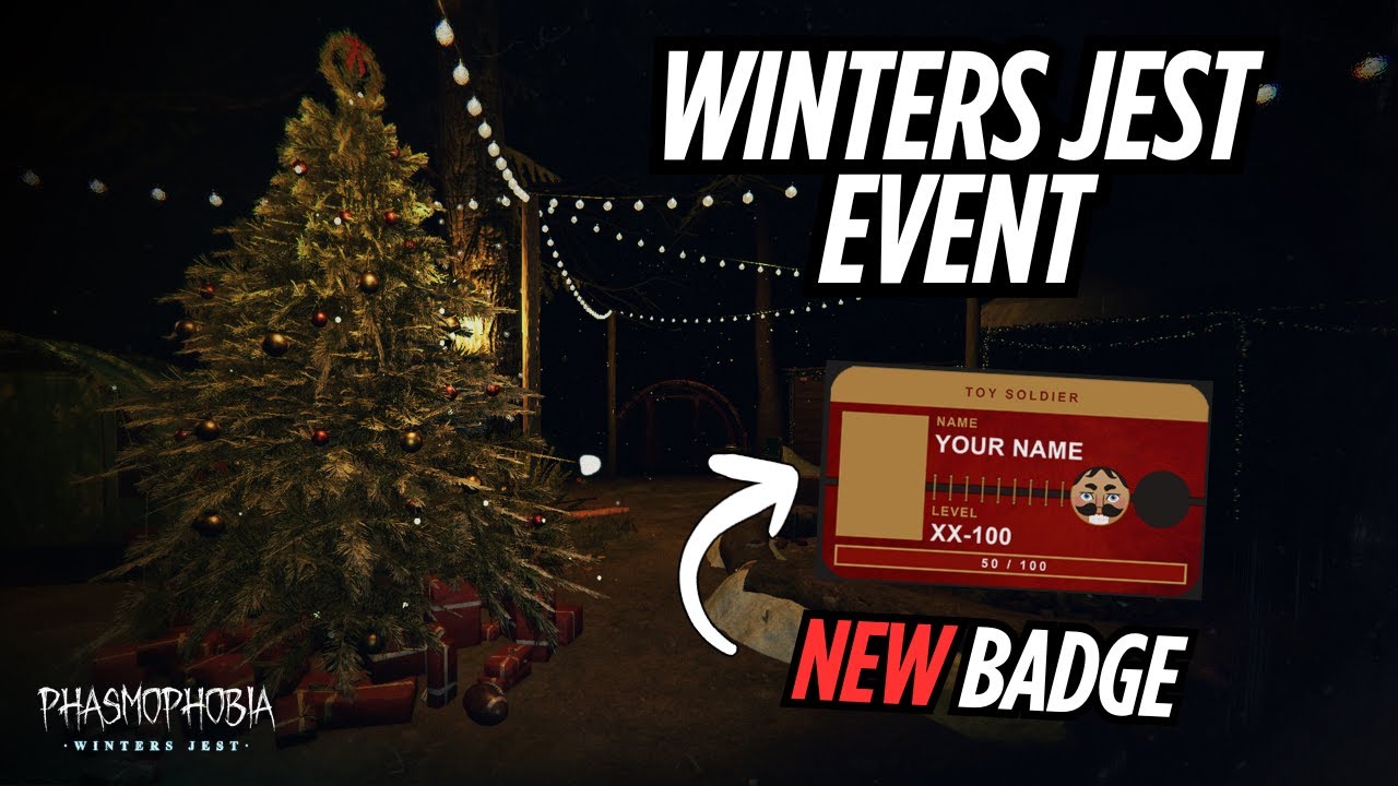 Winter's Jest Event and New ID Card and Badge | Phasmophobia