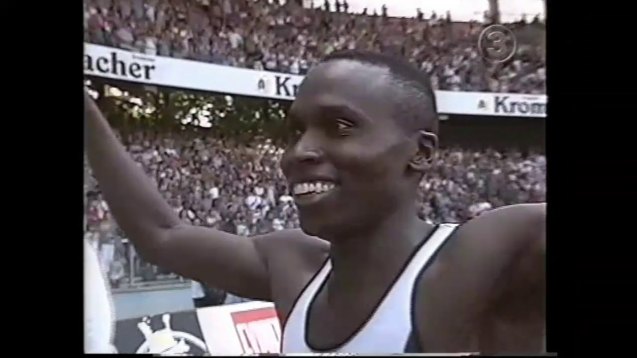 Atletik Grand Prix Køln, 800 m  mænd Wilson Kipketer 1 41 11 VR Tyskland 24 08 1997