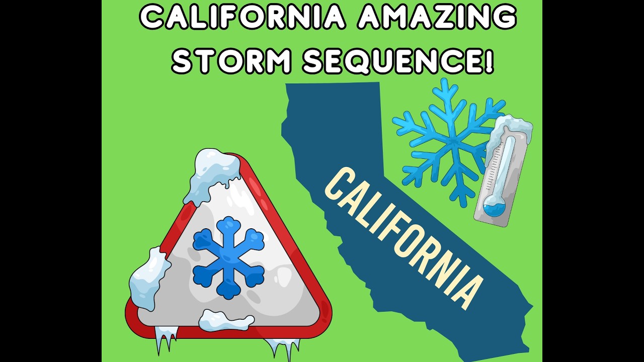 California's Incredible Winter Storm Sequence!
