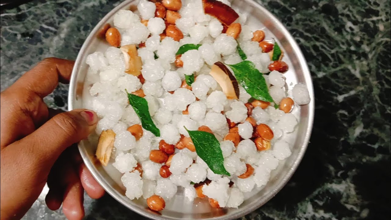 5 Minute Me Sabudana Chuda | Kurkura Sabudana Chivda Recipe | Navratri Special Sabudana Chivda 