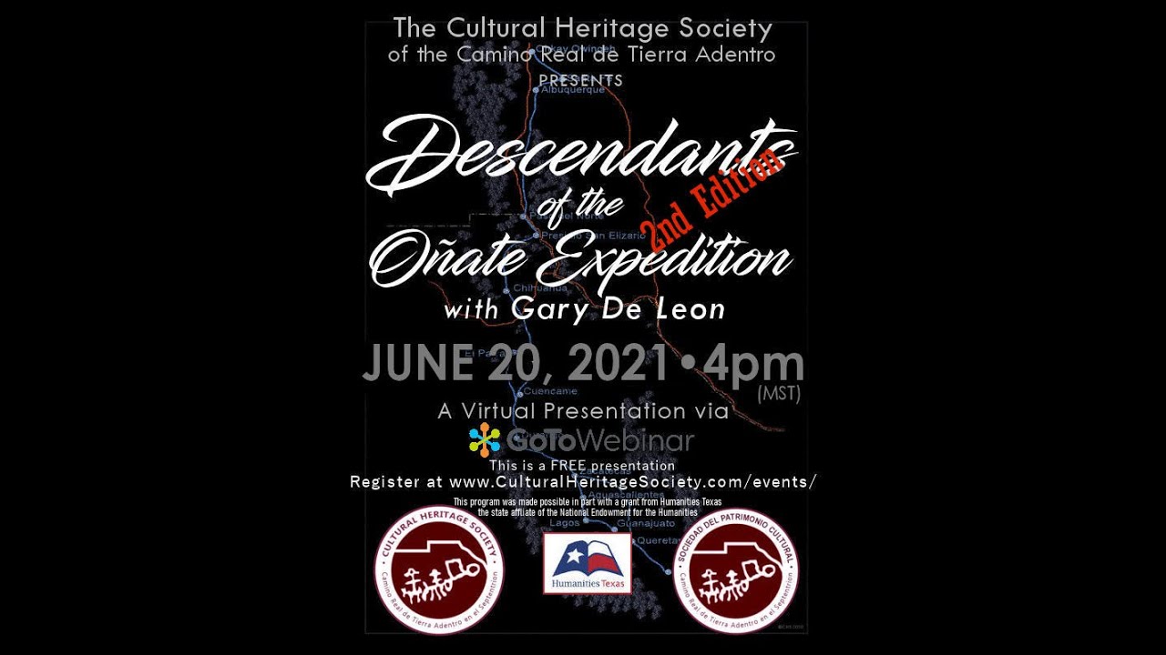Decendents of the O&ntilde;ate Expedition 2nd Edition  Gary de Leon