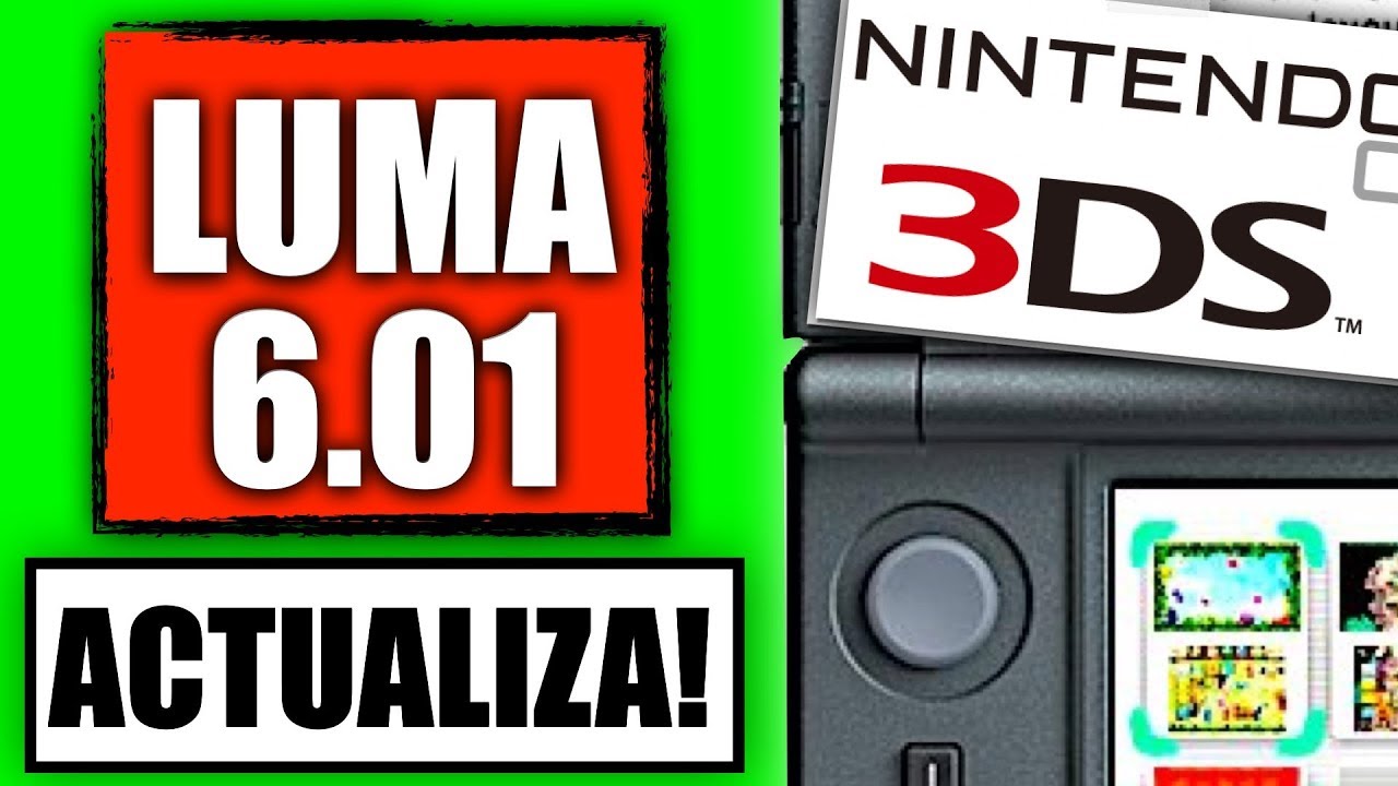 ★MEGA Actualización CFW★ Luma3ds 6.01 ~ COLDBOOT ~ A9LH Para todas las Nintendo 3DS