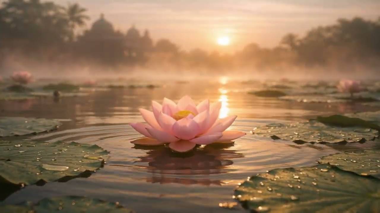 OM Indian Lotus Bloom Soundscapes Part 1 | India Mind Relaxing Music
