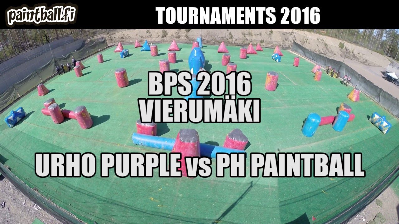 Urho purple vs PH Paintball - BPS2016 Vierum&auml;ki