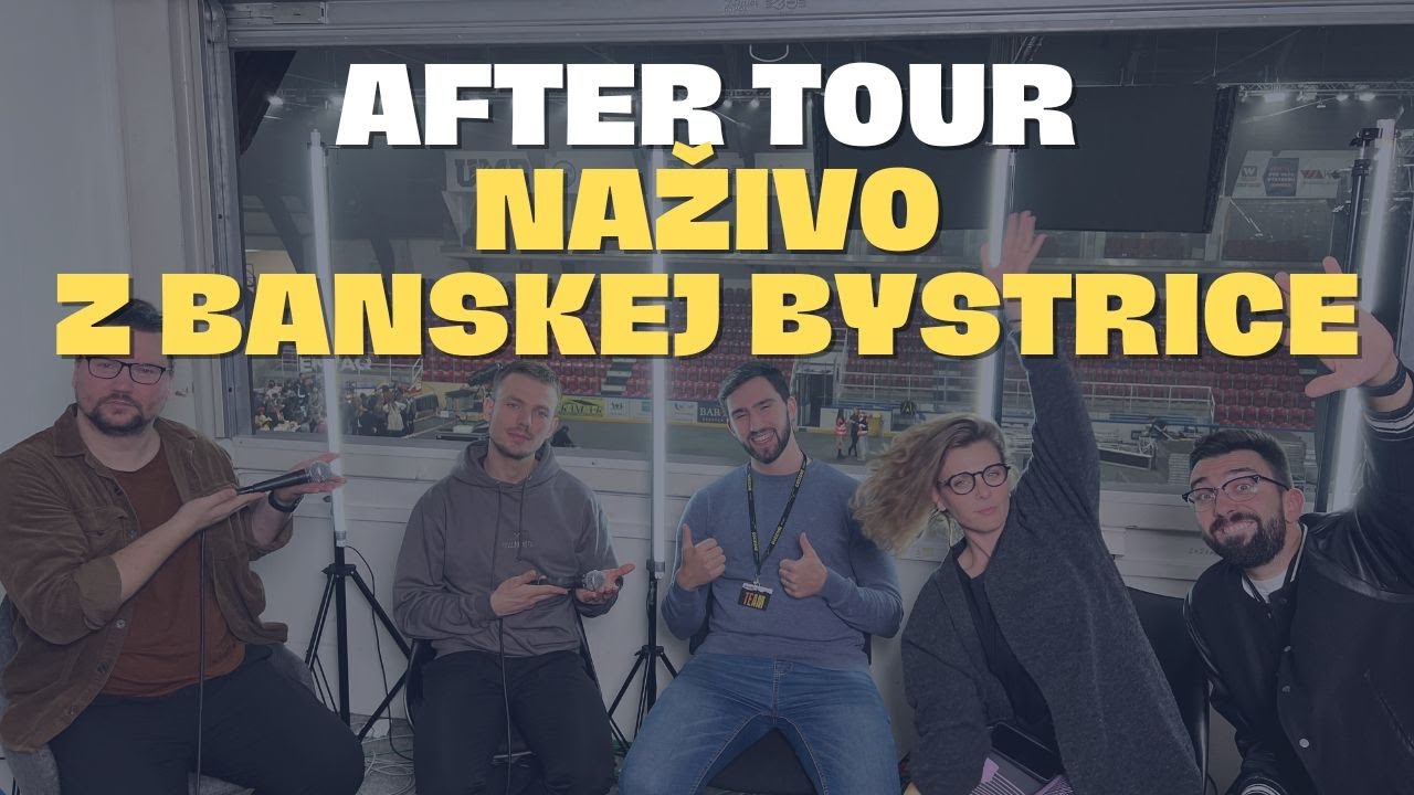 🔴 NAŽIVO Z BANSKEJ BYSTRICE / After tour stream