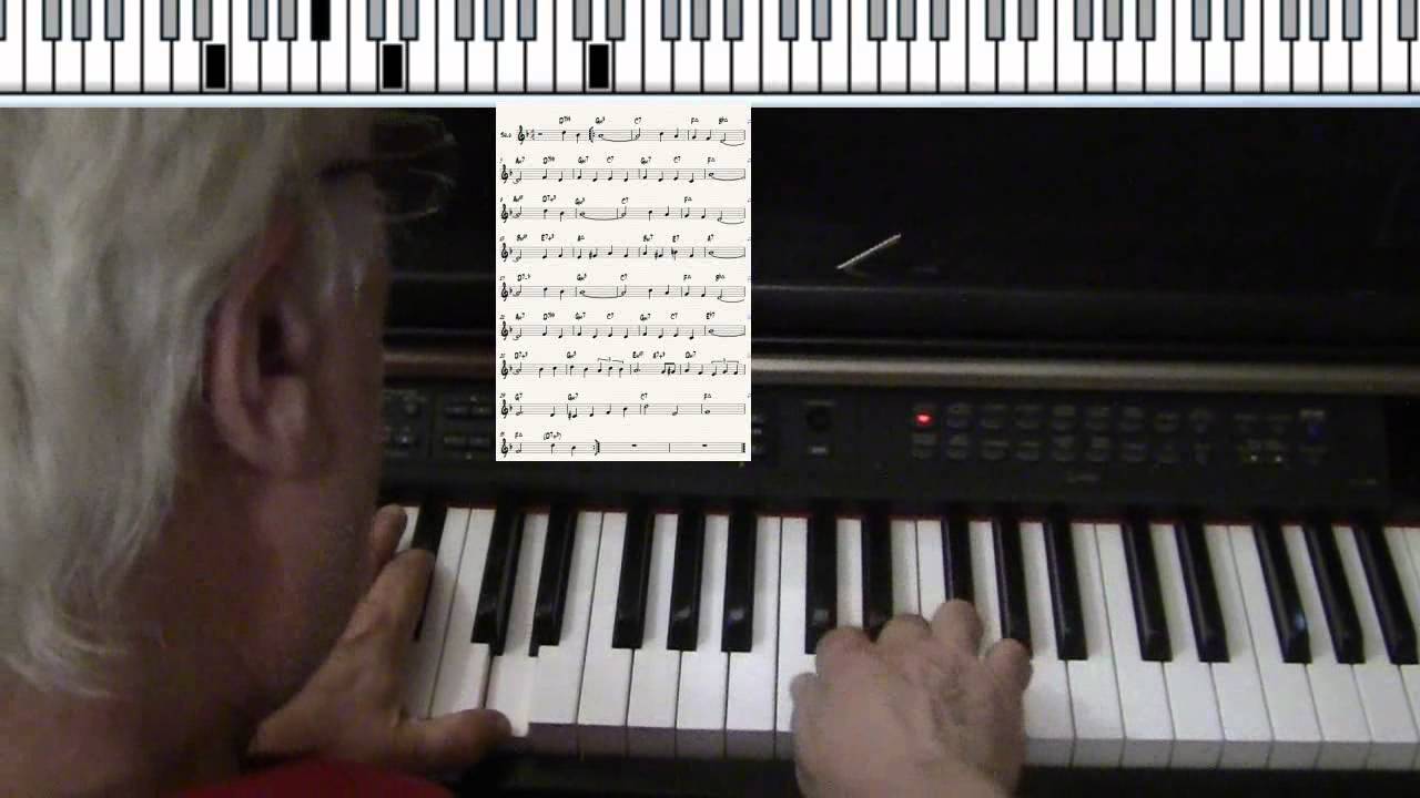Tangerine - piano jazz cover Yvan Jacques