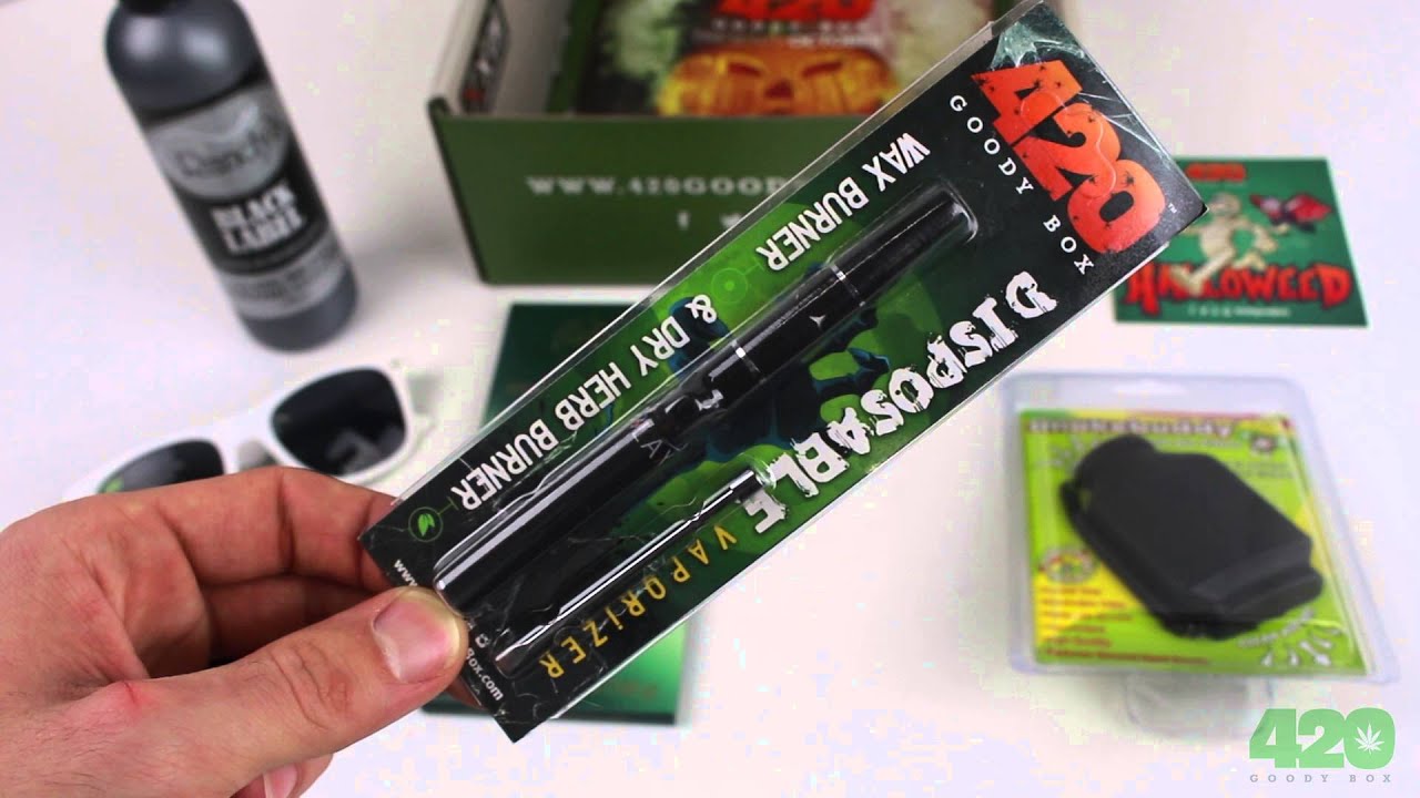 OFFICIAL 420GoodyBox October 2015 Unboxing